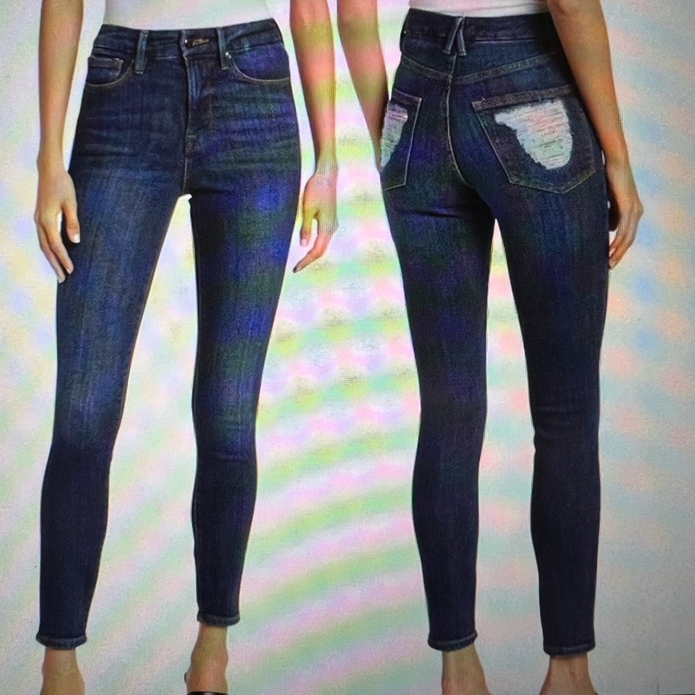 Good Waist Skinny Jeans - Indigo203 Size 8